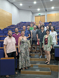  2025 ECE Summer School on Data Analysis group photo