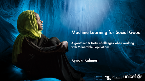 Talk by Dr. Kyriaki Kalimeri (ISI Foundation, Italy; UNICEF HQ, USA) at ECE TUC (Jul 7, 2025), ECE TUC