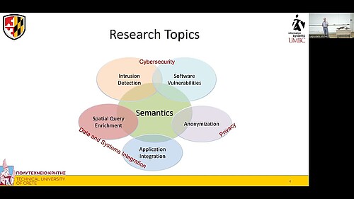 Talk by Prof. George Karabatis (UMBC, USA) at ECE TUC (Oct 27, 2023), ECE TUC